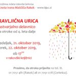 Pravljična urica z ustvarjalno delavnico za otroke od 4. leta dalje – Rakek