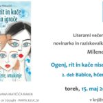 Literarni večer z Mileno Miklavčič
