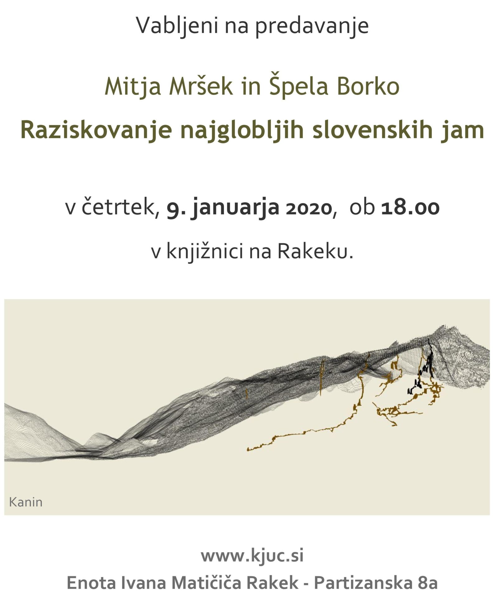 Mitja Mršek in Špela Borko: Raziskovanje najglobljih slovenskih jam