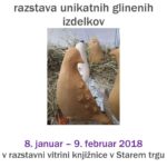 Irena Luick - razstava unikatnih glinenih izdelkov