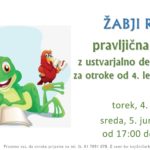Pravljična ura in ustvarjalna delavnica za otroke od 4. leta dalje – Cerknica