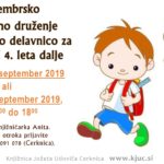 Septembrsko pravljično druženje z ustvarjalno delavnico za otroke od 4. leta dalje