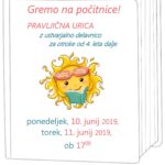 Pravljična urica z ustvarjalno delavnico za otroke od 4. leta dalje – Rakek