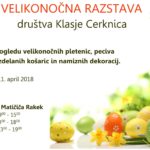 Velikonočna razstava društva Klasje Cerknica
