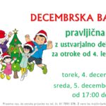Pravljična urica z ustvarjalno delavnico za otroke od 4. leta dalje