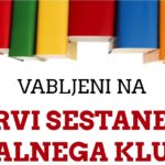 Prvi sestanek bralnega kluba