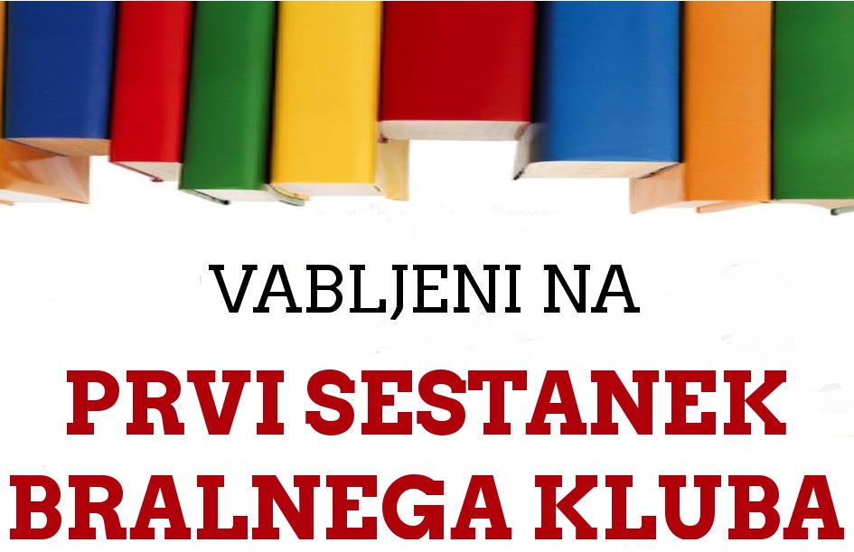 Prvi sestanek bralnega kluba
