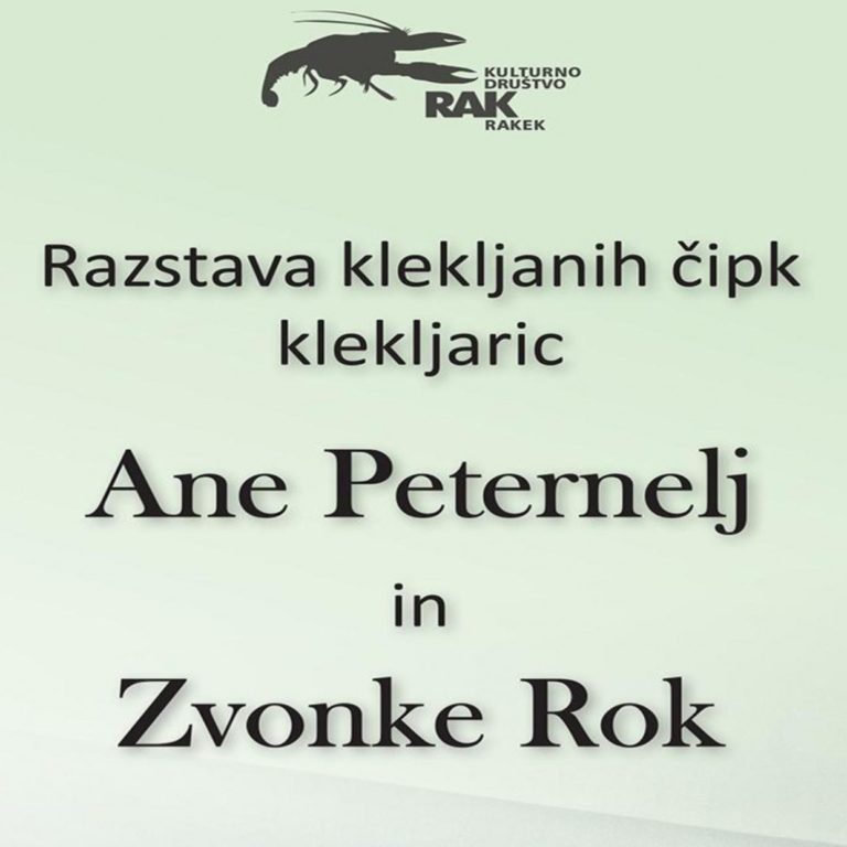 Ana Peternelj in Zvonka Rok – razstava klekljanih čipk
