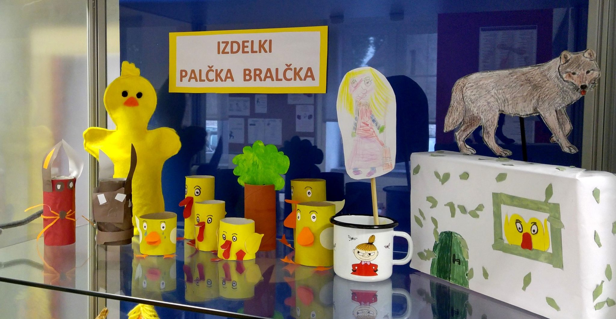 Razstava ob zaključenem projektu Palček Bralček