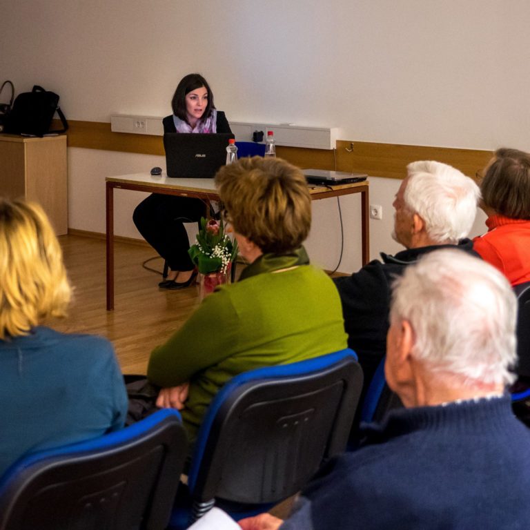 Eva Petan je predstavila življenje in delo Izidorja Modica