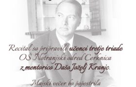 Prečuden cvet - recital o Jožetu Udoviču