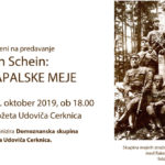 Valentin Schein: Deli rapalske meje - predavanje