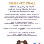 Hospickafe: Nisem več kralj