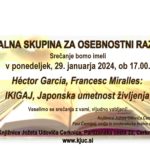 Srečanje Bralne skupine za osebnostni razvoj
