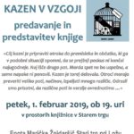 Marko Juhant: Kazen v vzgoji - predavanje in predstavitev knjige