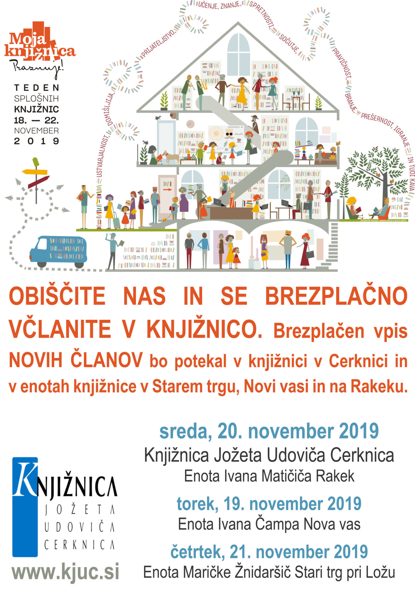 Brezplačen vpis novih članov v Cerknici