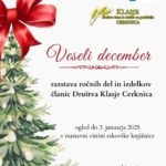 Veseli december - razstava ročnih del in izdelkov članic društva Klasje Cerknica