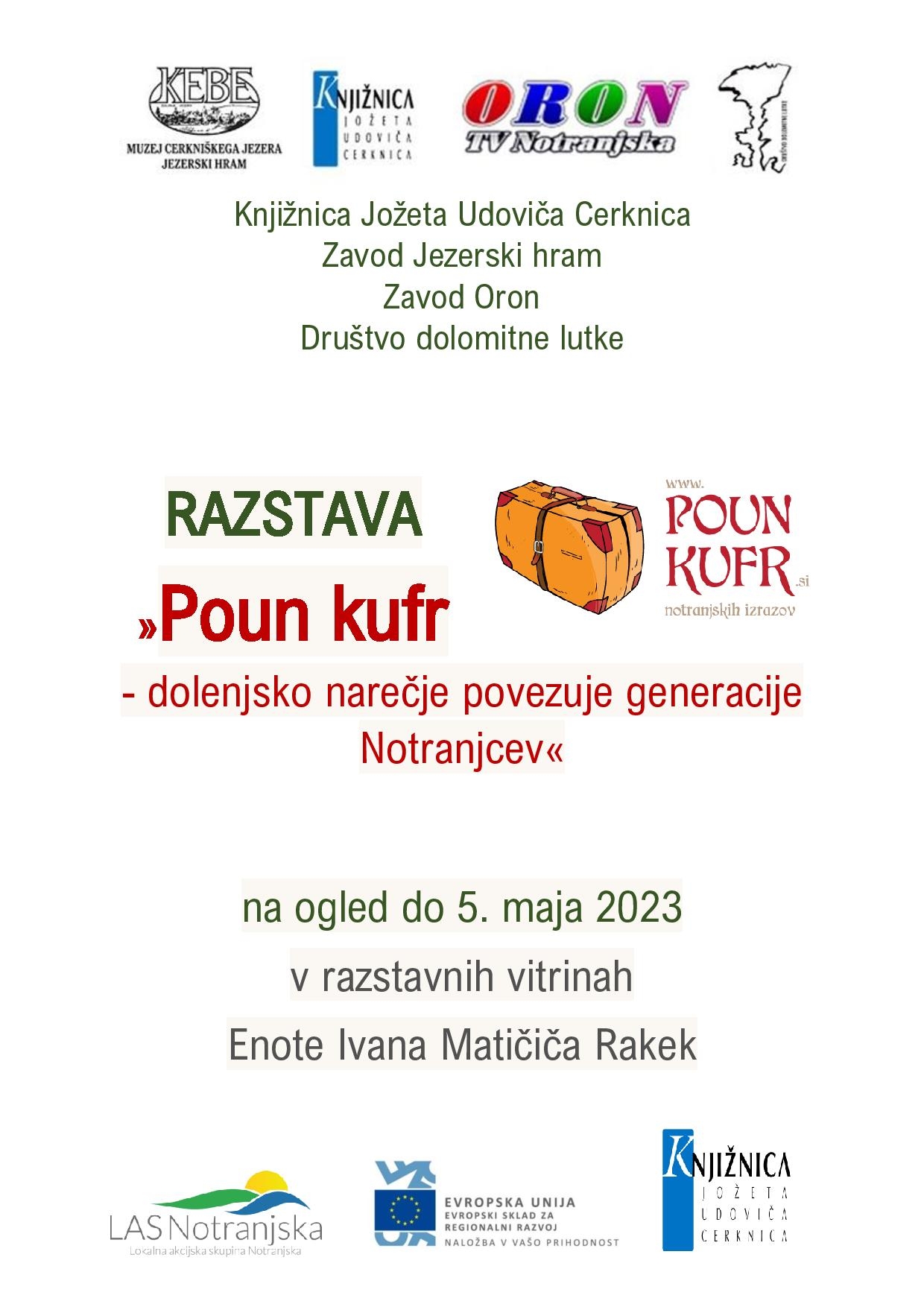 Razstava - Poun kufr