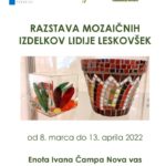 Razstava mozaičnih izdelkov Lidije Leskovšek