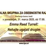 Srečanje Bralne skupine za osebnostni razvoj