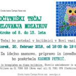 Počitniški tečaj izdelovanja mozaikov za otroke