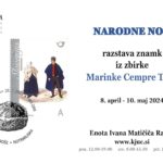 Narodne noše - razstava znamk iz zbirke Marinke Cempre Turk