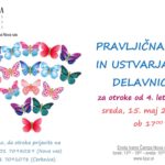 Pravljična ura in ustvarjalna delavnica za otroke od 4. leta dalje