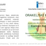Karmen Bajec: Orakeljske karte - razstava ilustracij