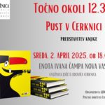 Točno okoli 12.32 − predstavitev knjige v Novi vasi
