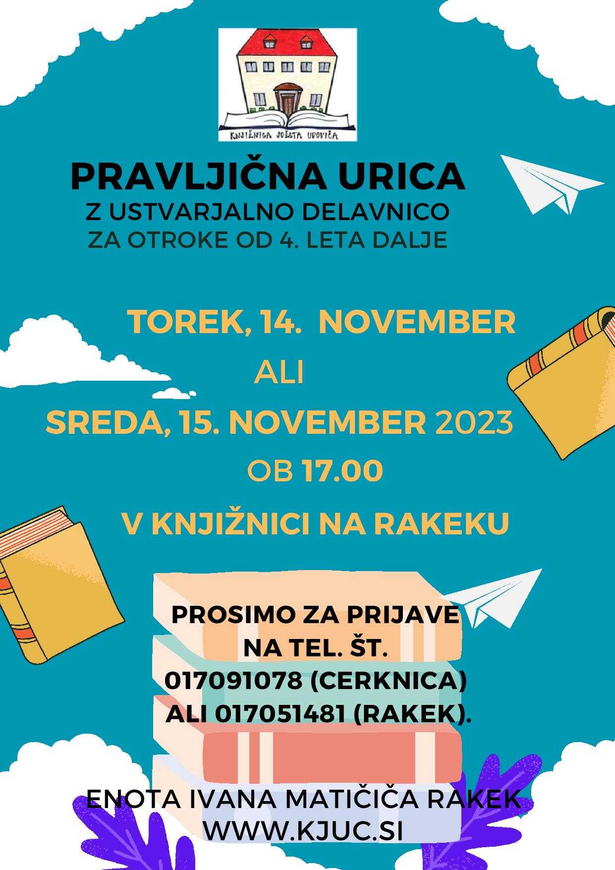 Pravljična urica - Rakek