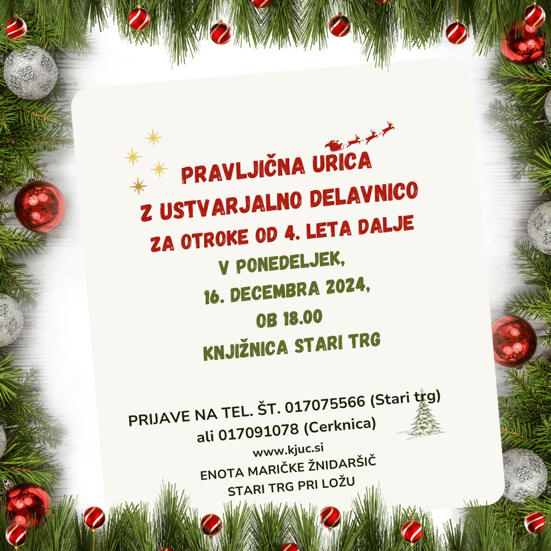 Pravljična urica - Stari trg