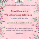 Pravljična urica z ustvarjalno delavnico v Starem trgu