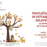 Pravljična ura in ustvarjalna delavnica za otroke od 4. leta dalje