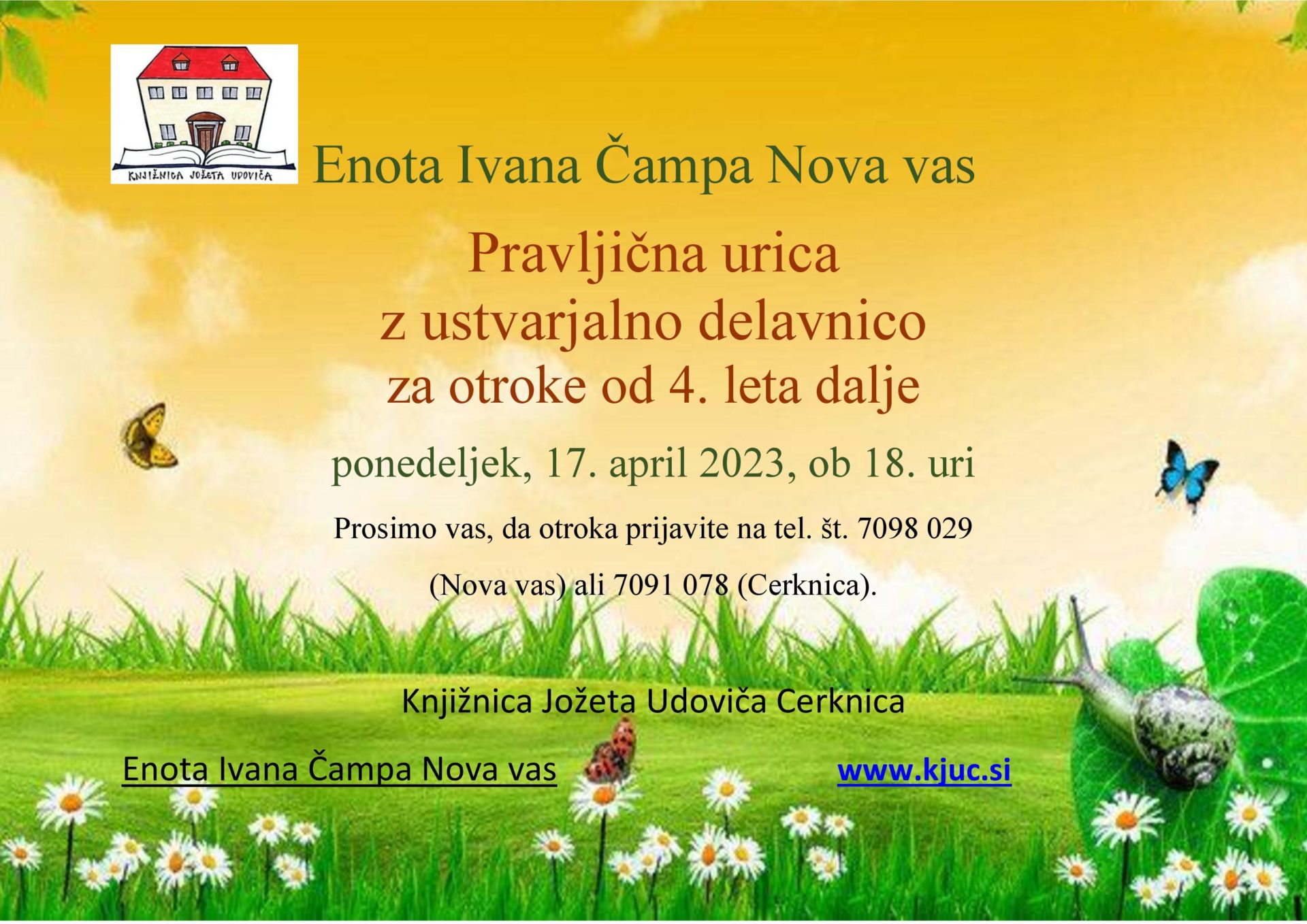 Pravljična urica v Novi vasi
