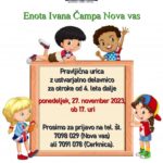 Pravljična urica v Novi vasi