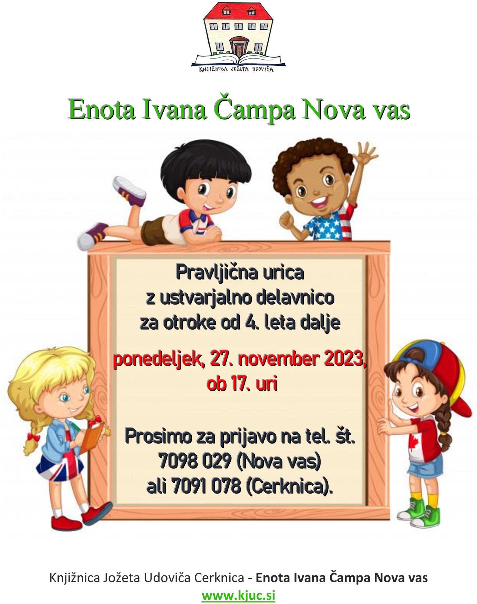 Pravljična urica v Novi vasi