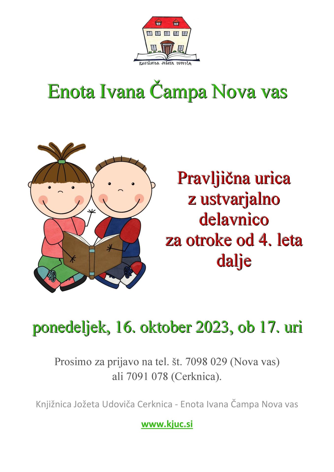Pravljična urica v Novi vasi