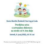 Pravljična urica z ustvarjalno delavnico za otroke od 4. leta dalje