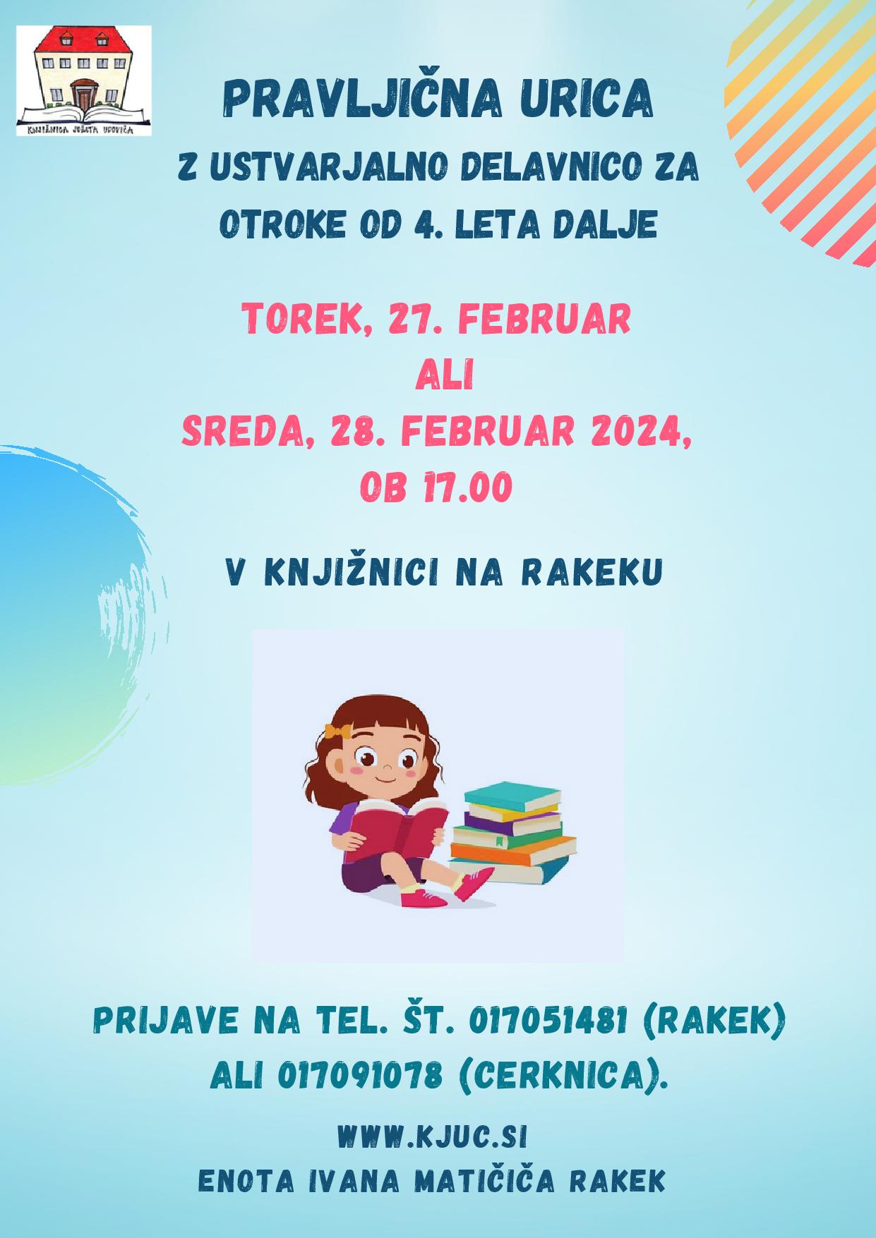 Pravljična urica - Rakek