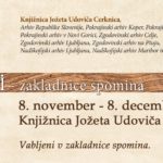 Arhivi - zakladnice spomina - potujoča razstava slovenske arhivske dediščine