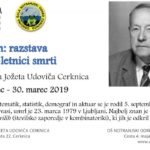 Razstava ob 40-letnici smrti matematika Iva Laha