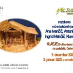 Razstava ročno izdelanih jaslic članic Društva Klasje