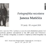 Fotografska razstava Janeza Matičiča