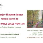Iskanja v likovnem izrazu - razstava likovnih del Nade Marije Golob Pignatari