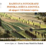 Razstava fotografij pesnika Jožeta Udoviča ob njegovi 110-letnici rojstva
