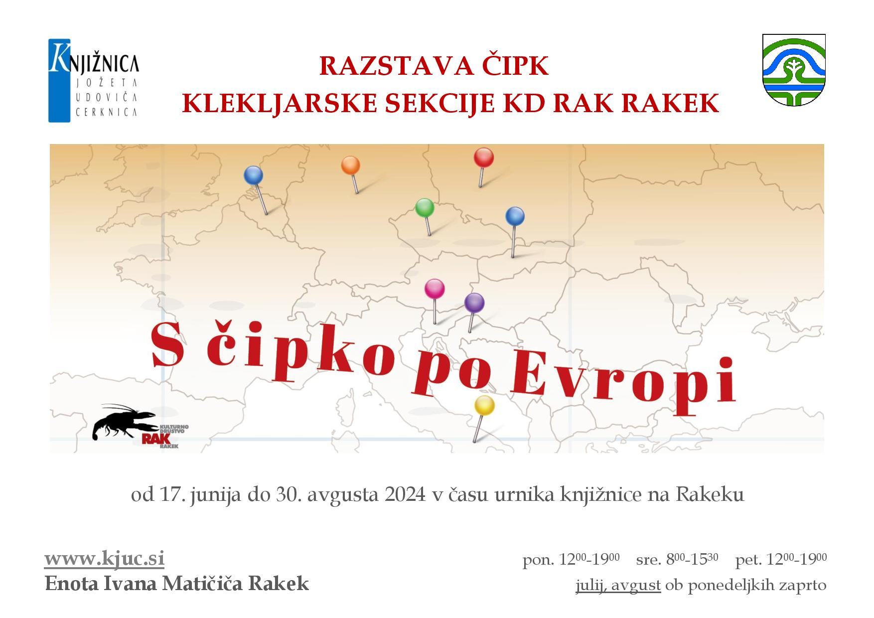 S čipko po Evropi - razstava čipk
