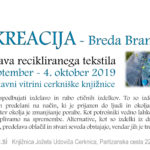 reKREACIJA - Breda Branisel - razstava recikliranega tekstila