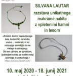 Silvana Lautar - razstava unikatnega makrame nakita z vpletenimi kamni in lesom