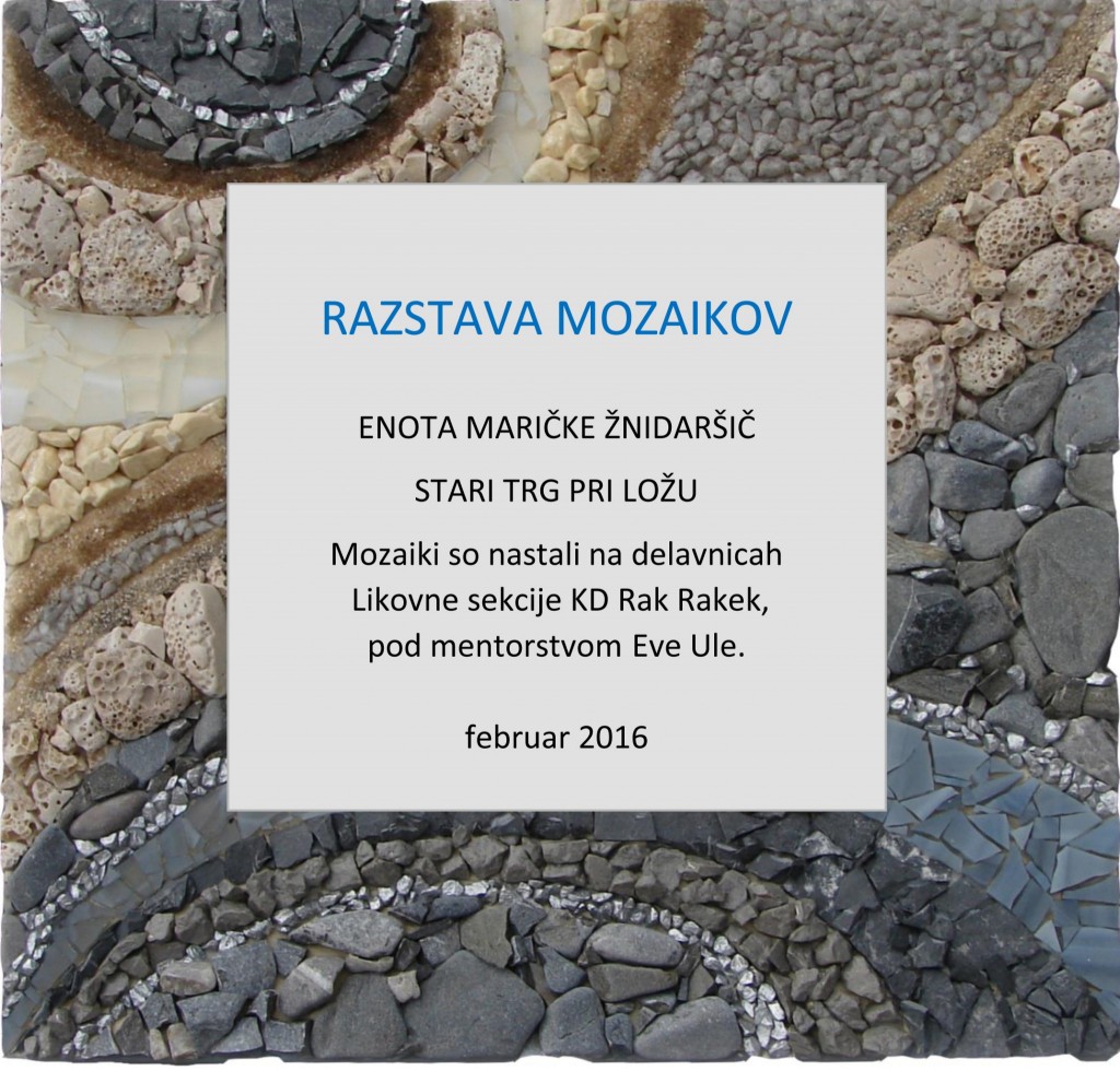 st razstava mozaikov