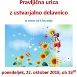 Pravljična urica in ustvarjalna delavnica za otroke od 4. leta dalje